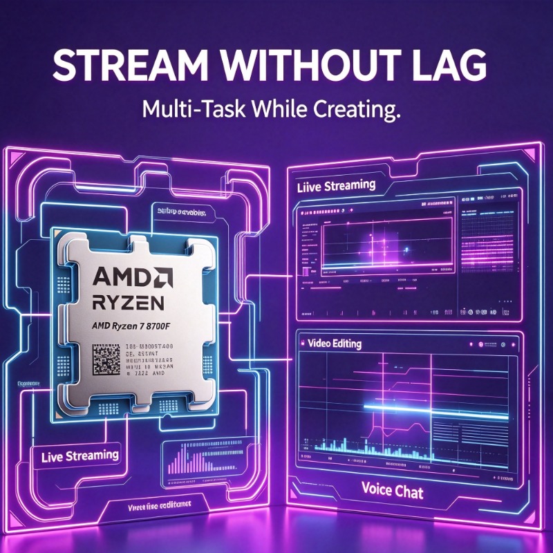 Amd Cpu Ryzen 7 - 16 İşlemcili Masaüstü CPU Ryzen 7