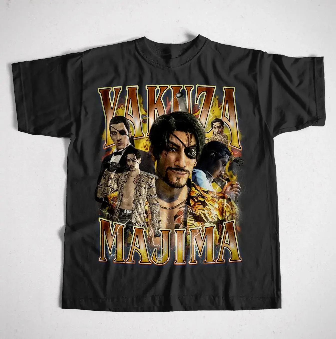 Retro Gaming T Shirt - Japon Oyun Grafik Tişörtü Vintage Üstler