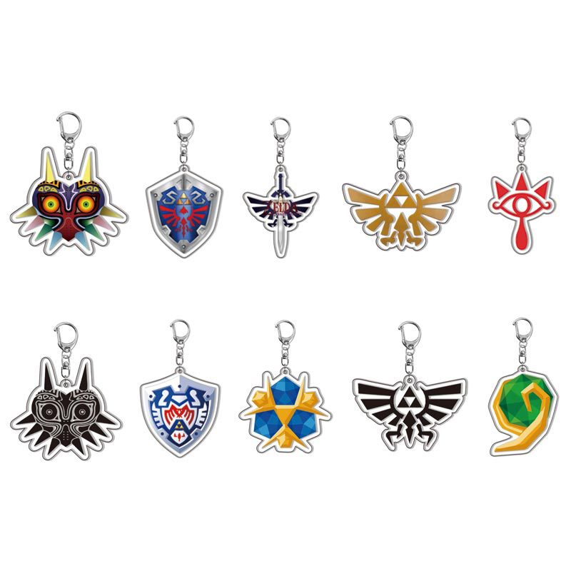 Retro Gaming Keychain - Zelda Link Legend Oyun Anahtarlığı Akrilik