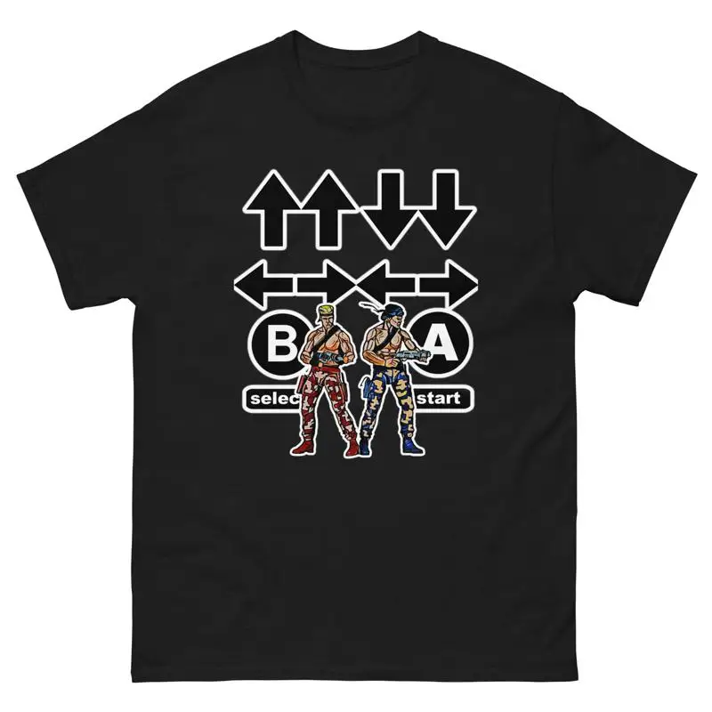 Retro Gaming T Shirt - Contra Klasik Tişörtüyle Tarzınızı Retro Oyun