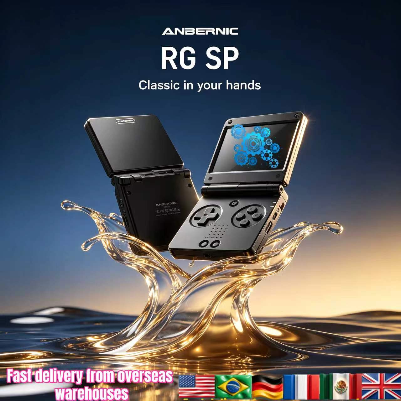 Retro Gaming For Tv - Anbernic RGSP Flip Klasik El Oyun