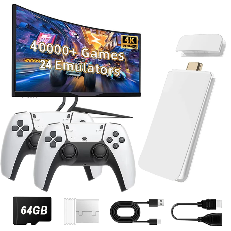 Retro Gaming For Tv - M15 4K TV Oyun Çubuğu 64GB