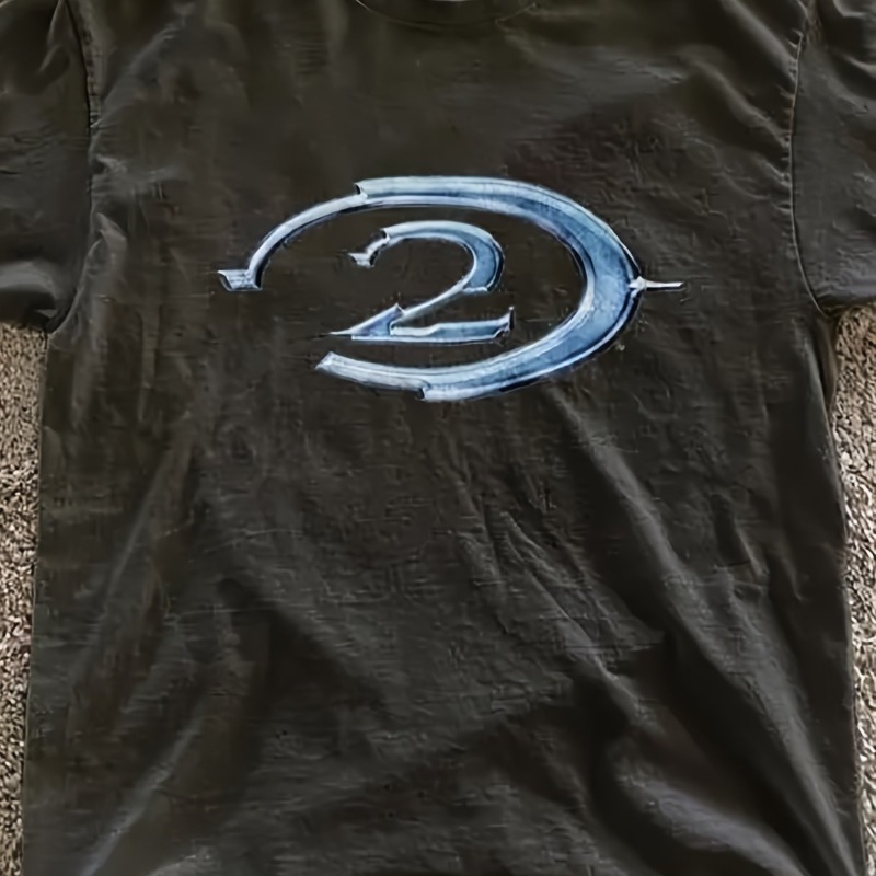 Retro Gaming T Shirt - Retro Halo 2 Oyuncu Tişörtü Erkek