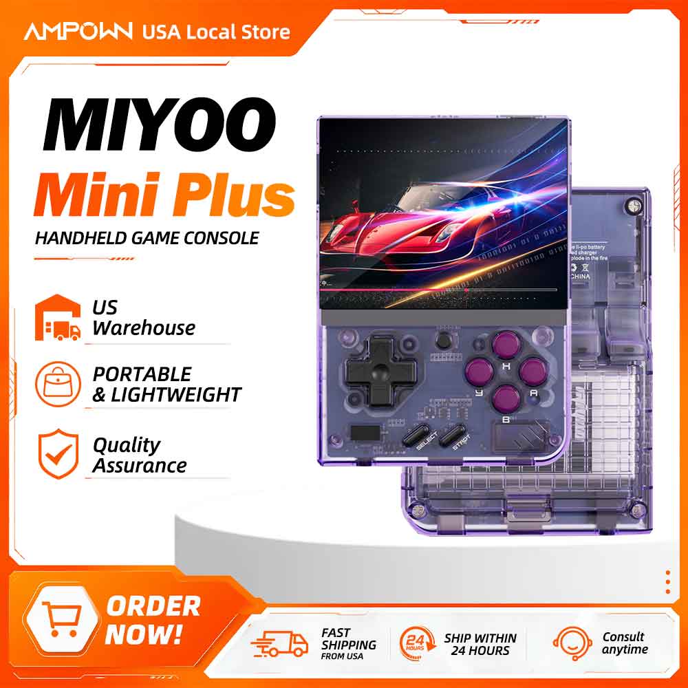 Retro Gaming Gadgets - Miyoo Mini+ Retro El Oyun Konsolu