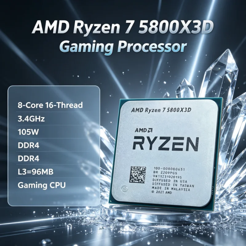 Amd Cpu Ryzen 7 - AMD R7 5800X3D 96 MB Oyun