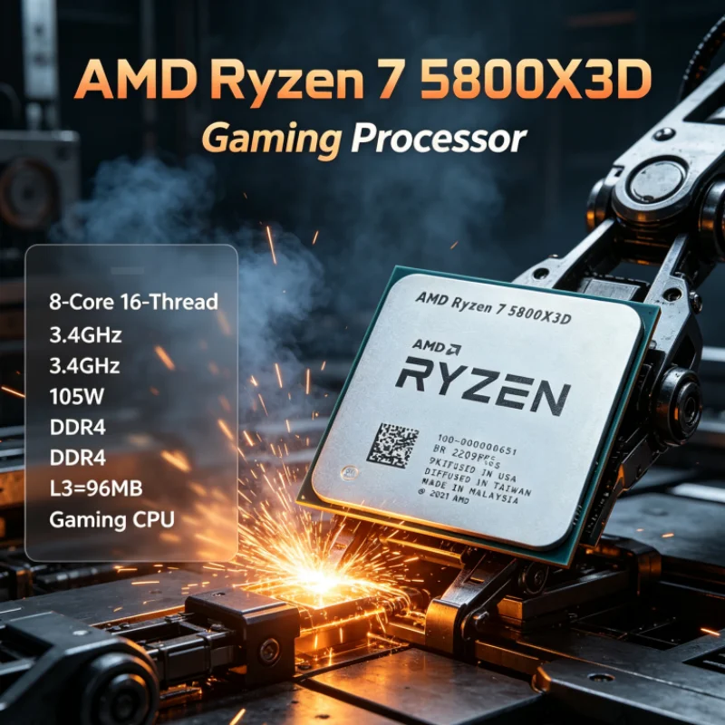 AMD R7 5800X3D 96 MB Oyun İşle - Amd Cpu Ryzen 7 incelemesi ve fiyatı