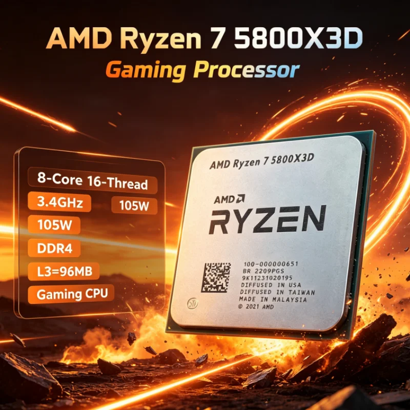 AMD R7 5800X3D 96 MB Oyun İşle - Amd Cpu Ryzen 7 incelemesi ve fiyatı