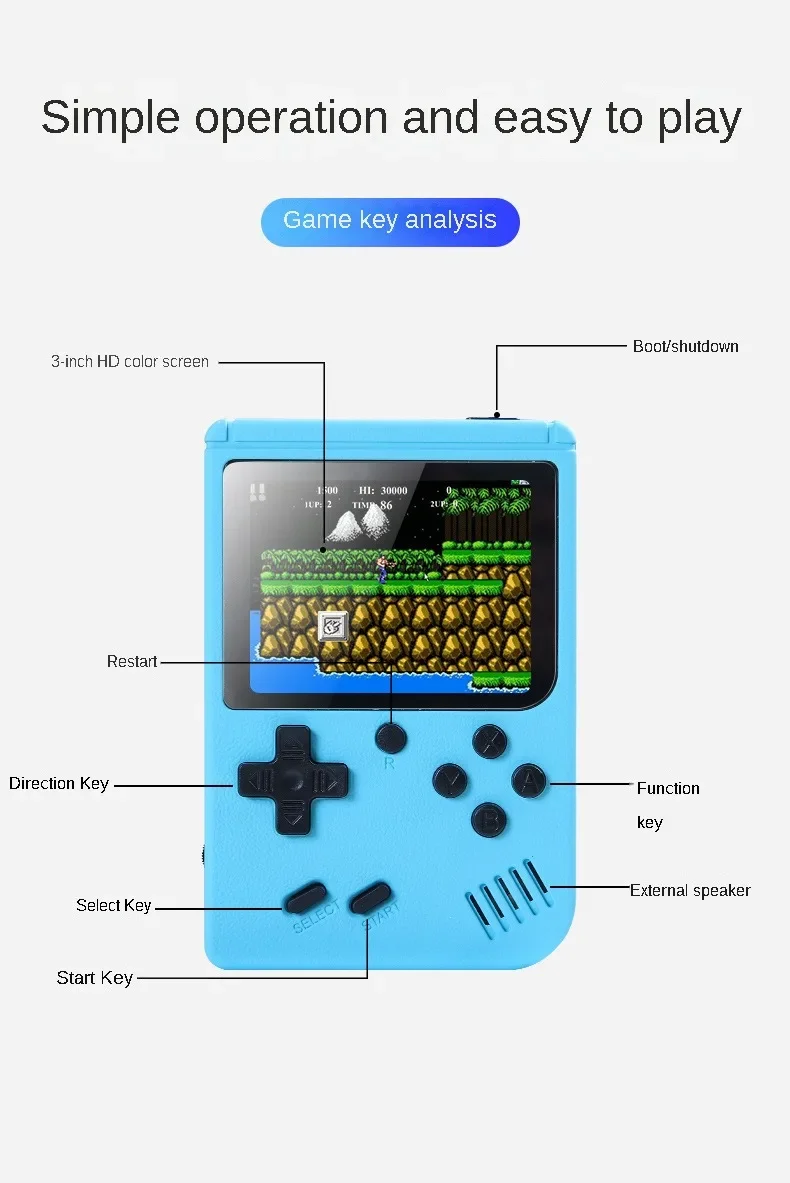 Dahili 500+ Klasik Oyunlu 8-Bi - Retro Gaming For Tv incelemesi ve fiyatı