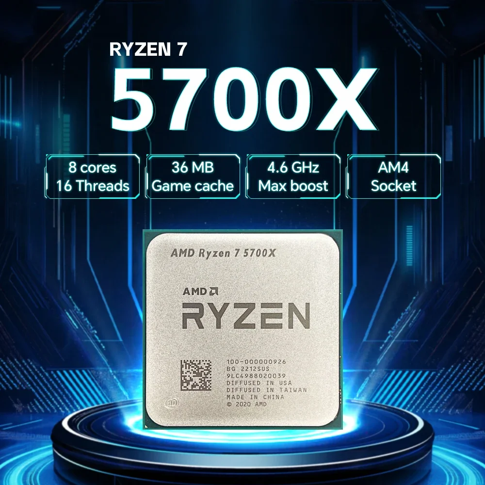 AMD Ryzen 7 5700X R7 5700X 8 Ç - Amd Cpu Ryzen 7 incelemesi ve fiyatı