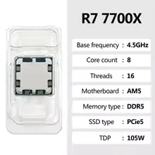 AMD Ryzen 7 7700X R7 7700X 8 Ç - Amd Cpu Ryzen 7 incelemesi ve fiyatı