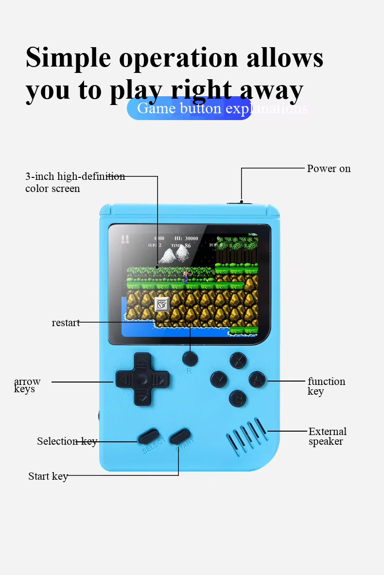 400'ü 1 Arada MİNİ Oyunlar El  - Retro Gaming Gadgets incelemesi ve fiyatı
