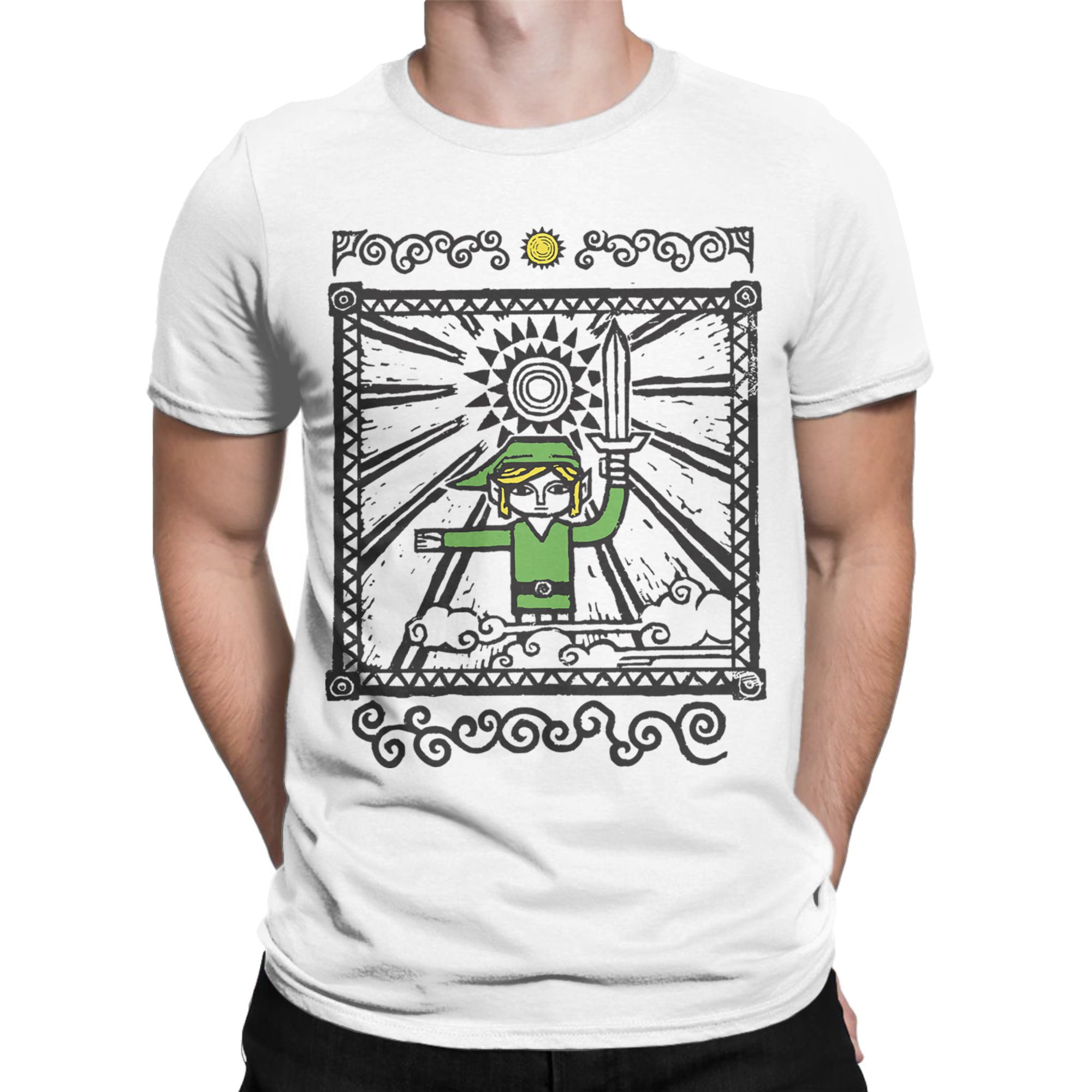 Zelda T-Shirt Erkekler Vintage - Retro Gaming T Shirt incelemesi ve fiyatı