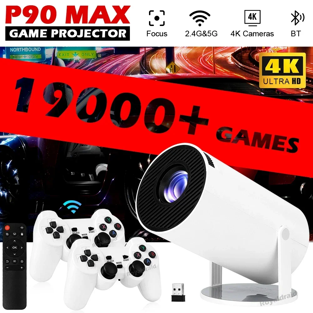 P90 Max Taşınabilir Akıllı Oyu - Retro Gaming And Projector incelemesi ve fiyatı