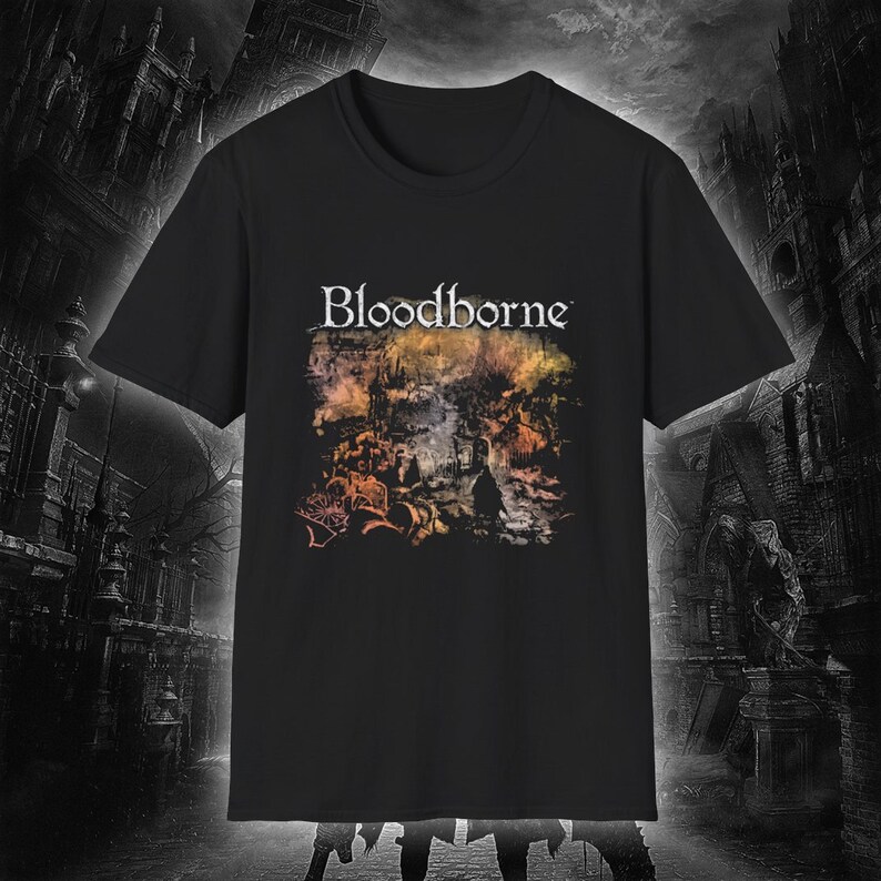 Bloodborne Dark Souls oyun tiş - Retro Gaming T Shirt incelemesi ve fiyatı