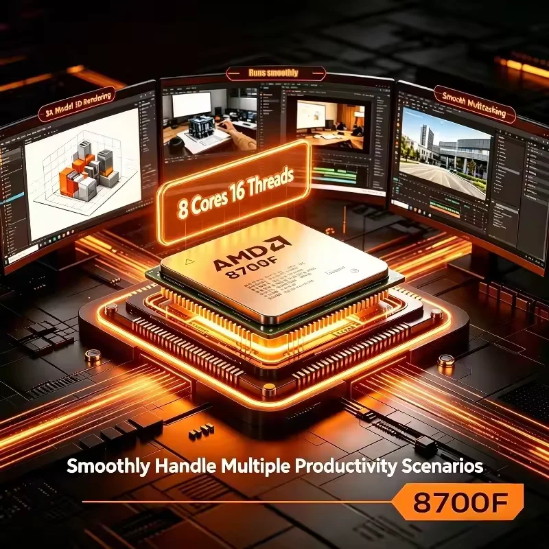 AMD Ryzen 7 8700F Yeni Masaüst - Amd Cpu Ryzen 7 incelemesi ve fiyatı