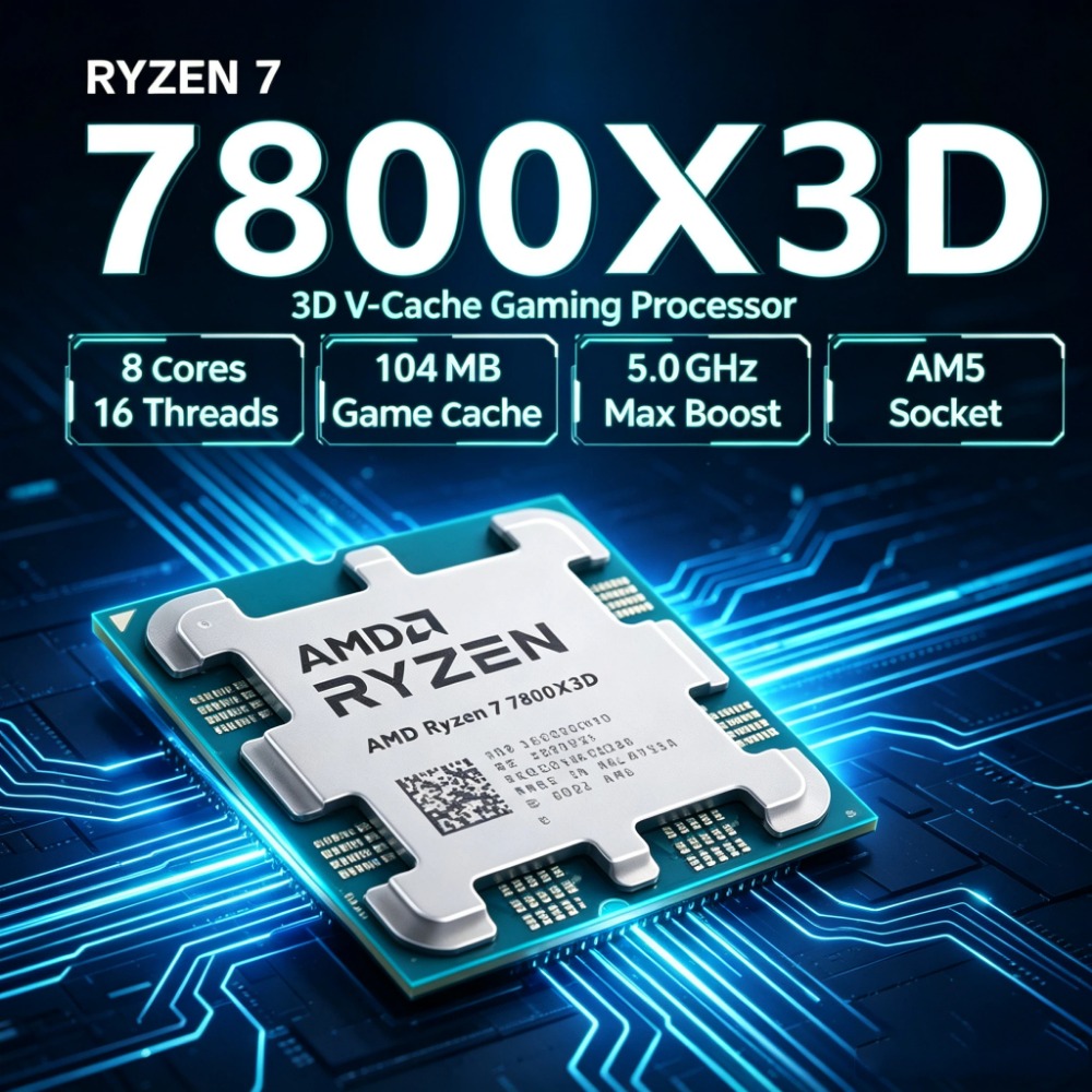CPU AMD Ryzen 7 7800X3D Eski A - Amd Cpu Ryzen 7 incelemesi ve fiyatı