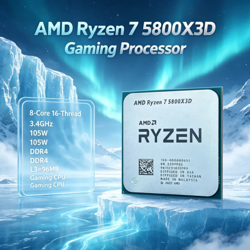 AMD R7 5800X3D 96 MB Oyun İşle - Amd Cpu Ryzen 7 incelemesi ve fiyatı