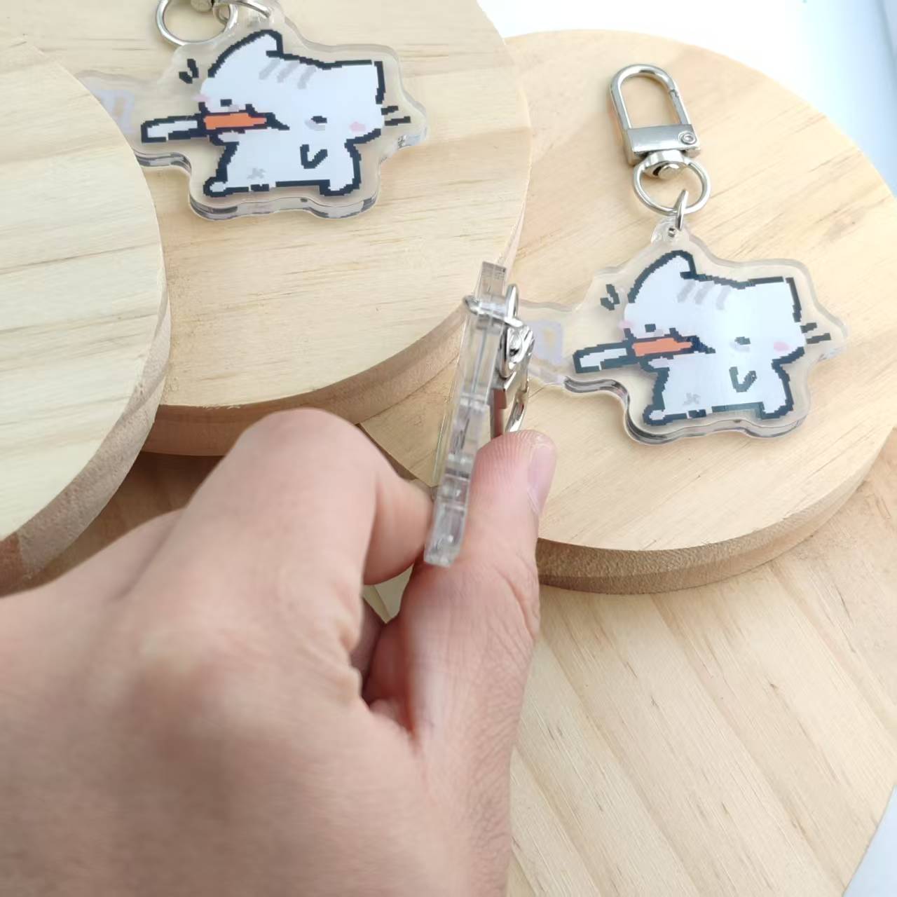 2d Düz Pikselli Kedi Anahtarlı - Retro Gaming Keychain incelemesi ve fiyatı