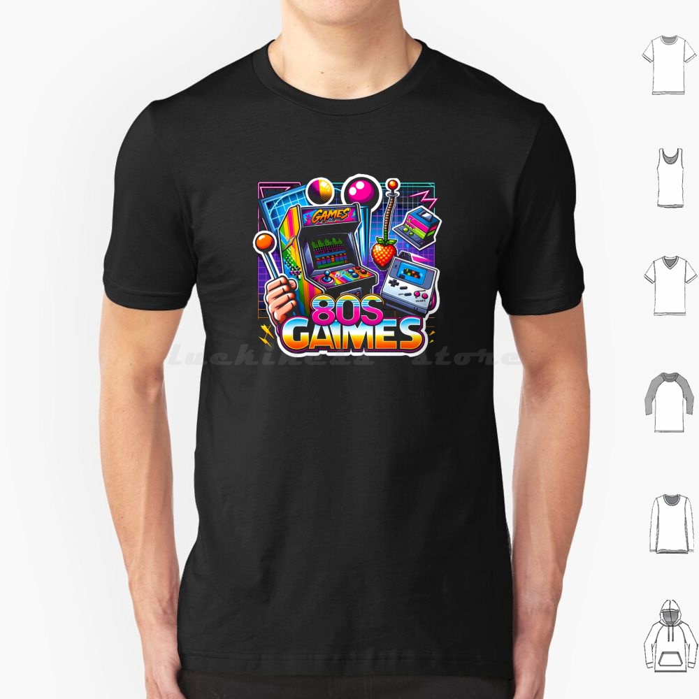 Vintage Oyunlar Tişörtü 6xl Pa - Retro Gaming T Shirt incelemesi ve fiyatı