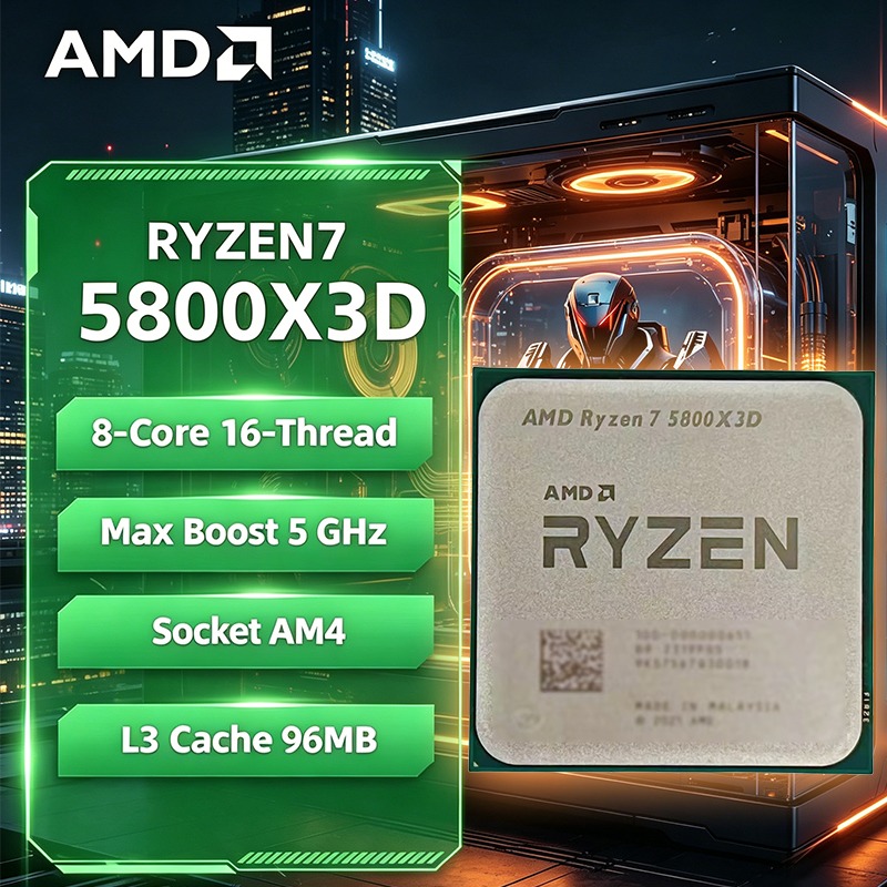 96MB Büyük Önbellekli AMD Ryze - Amd Cpu Ryzen 7 incelemesi ve fiyatı