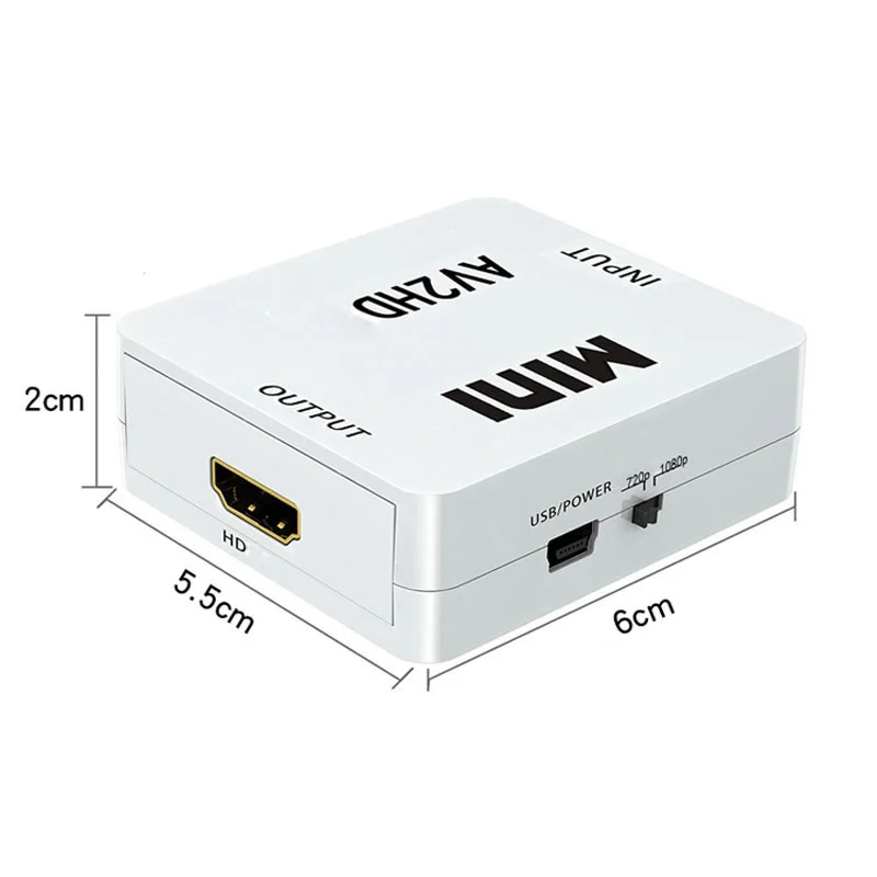 1080P Mini AV - HDMI Dönüştürü - Retro Gaming And Projector incelemesi ve fiyatı
